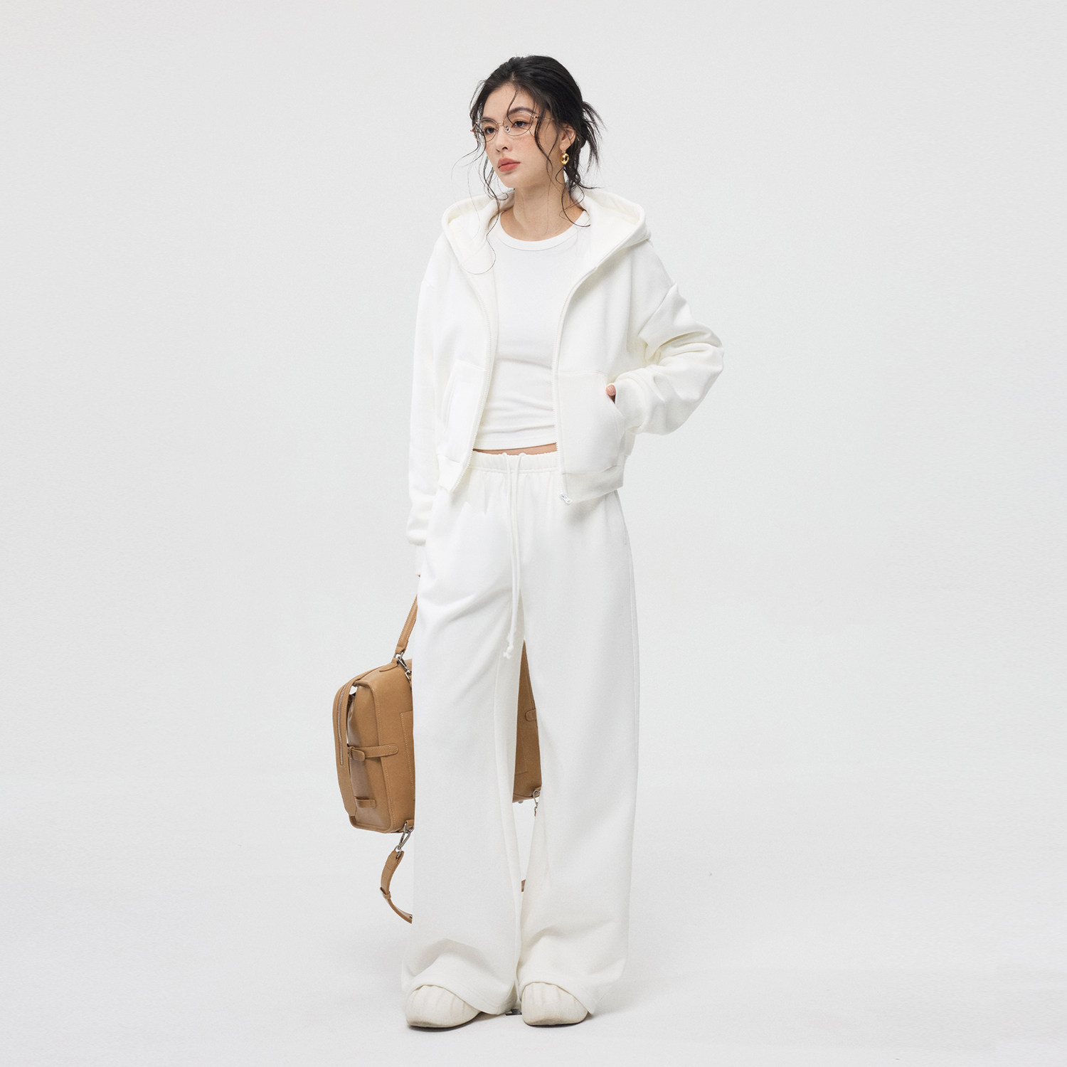 ZzZHANG｜m*u系松弛搭配_獨特设计休闲连帽卫衣卫裤打底裙裤套装,淘宝优惠券,粉丝福利购,淘宝优惠卷