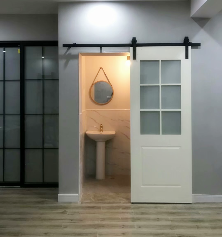 美式谷仓门吊轨轨道谷仓门吊轮五金全套配件厨房门移门推拉门滑轨,淘宝优惠券,粉丝福利购,淘宝优惠卷