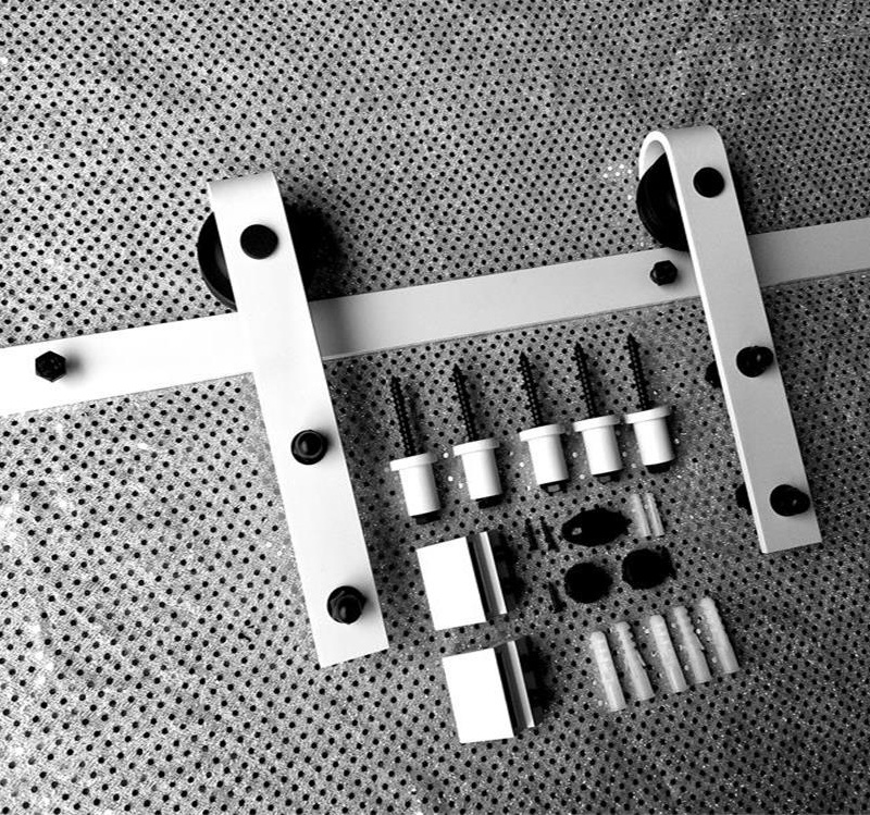 美式谷仓门吊轨轨道谷仓门吊轮五金全套配件厨房门移门推拉门滑轨,淘宝优惠券,粉丝福利购,淘宝优惠卷