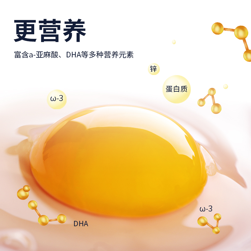 九华粮品OMEGA-3有机富硒土鸡蛋40枚1680g 礼盒装  土鸡蛋营养蛋 - 图0