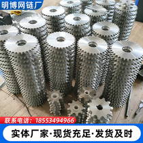 Stainless steel sprockets 3 points 4 points 5 minutes 08B single double row conveying machinery Industrial transmission sprockets gear accessories Grand total