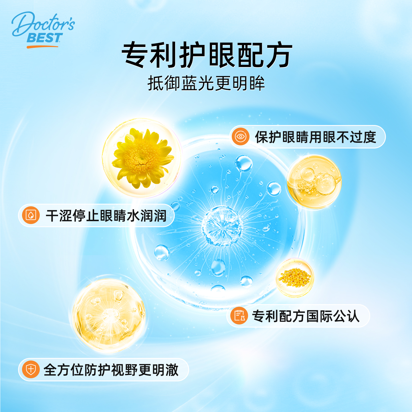 【双11持续加码补贴】多特倍斯成人儿童叶黄素胶囊保护眼睛护眼片