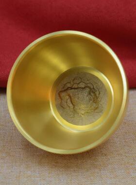 2026黄铜米缸聚财百福缸招财进宝米缸聚宝盆店铺客厅摆件黄铜百福