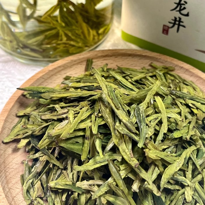 【拍前先看页面】特级西湖龙井茶叶50g/罐 2024年新茶明前绿茶-图0