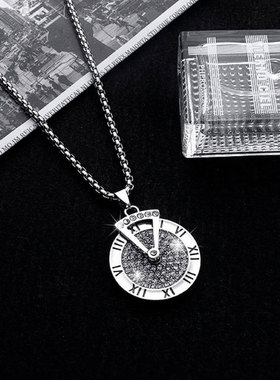 不完美应答程屹梁思伟同款链嘻哈项链男女长款潮酷颈链吊坠毛衣链