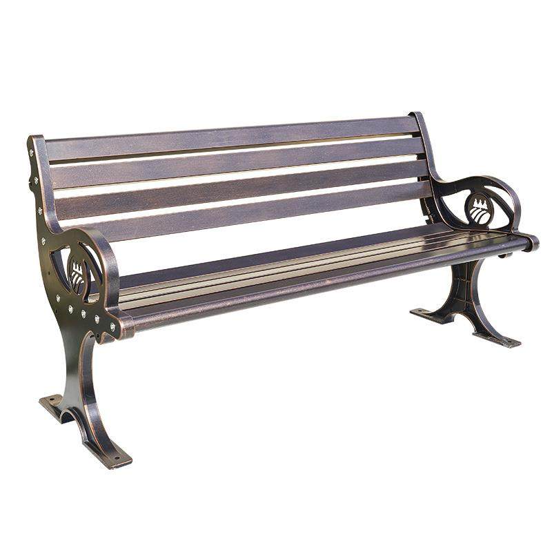 铸铝公园椅户外不锈钢长条凳子休闲广场椅长座椅室外庭院靠背长椅,淘宝优惠券,粉丝福利购,淘宝优惠卷