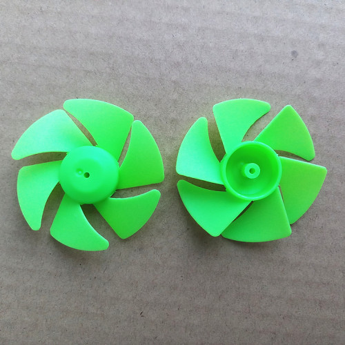 六叶涡扇螺旋桨船桨风叶塑料扇叶涡轮科技小制作DIY手工玩具配件 - 图0