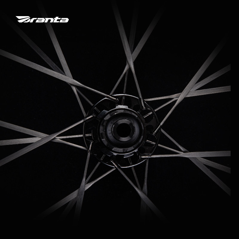喜德盛碳纤维轮组BRANTA C45UL碳纤维辐条700C公路车支持真空胎 - 图0