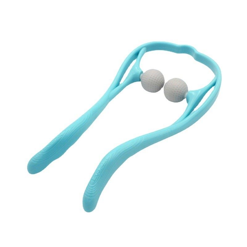 多功能手动颈椎按摩器夹脖子颈部背部腰部小腿神器滚轮按摩仪工具,淘宝优惠券,粉丝福利购,淘宝优惠卷