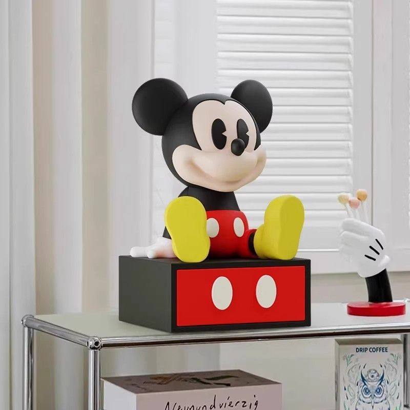 米奇卡通床头办公室桌面收纳盒网红摆件小型抽屉柜高级感装饰品,淘宝优惠券,粉丝福利购,淘宝优惠卷
