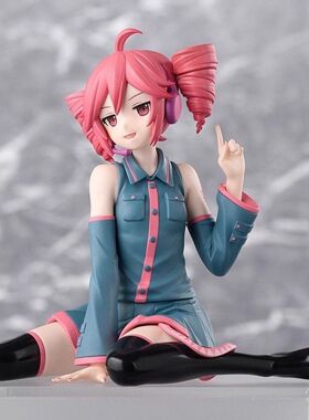 初音未来重音TETO虚拟歌姬小坐手办摆件潮流少女造型收藏摆件周边