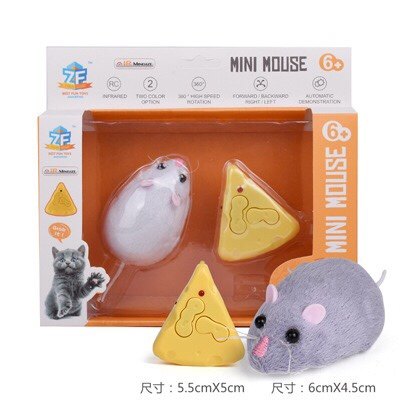 红外线遥控电动老鼠真模型 整蛊电动老鼠新奇特玩具逗猫咪小玩具,淘宝优惠券,粉丝福利购,淘宝优惠卷