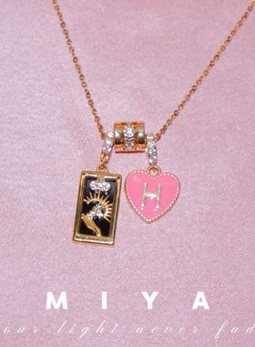 Magician 心愿塔罗系列·魔术师 字母定制项链