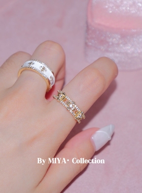 白女美学~ins欧美辣妹感戒指套装