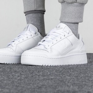 Adidas阿迪达斯三叶草女鞋FORUM BOLD厚底休闲鞋板鞋小白鞋FY9042