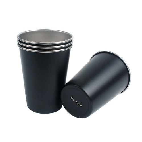 Sansui, дорожный чай из нержавеющей стали для отдыха, кофейная чайная чашка, комплект, нержавеющая сталь AISI 304