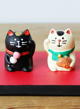 招财猫日式风祈福公仔居家小摆件