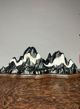 广西千里江山太湖石风水书房摆件