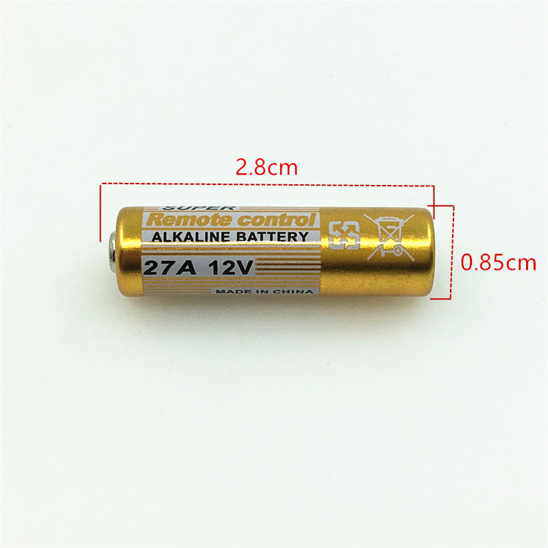 金力仕27A12V电池卷窗帘闸门车吊门汽车遥控器电池12V27A门铃电池 - 图0