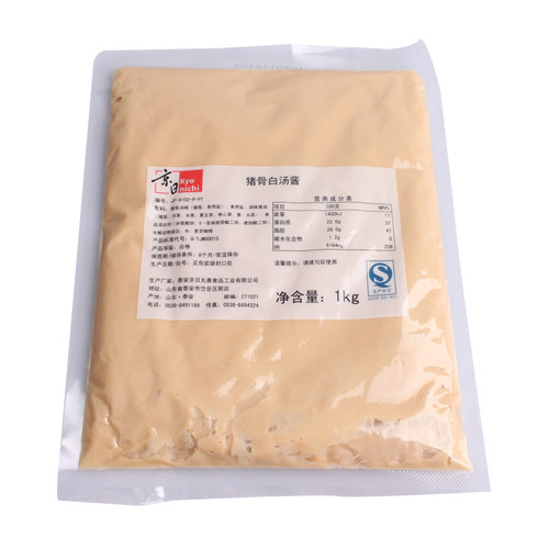 京日猪骨白汤酱6102商用浓缩豚骨汤米线高汤日式拉面麻辣烫底料 - 图3
