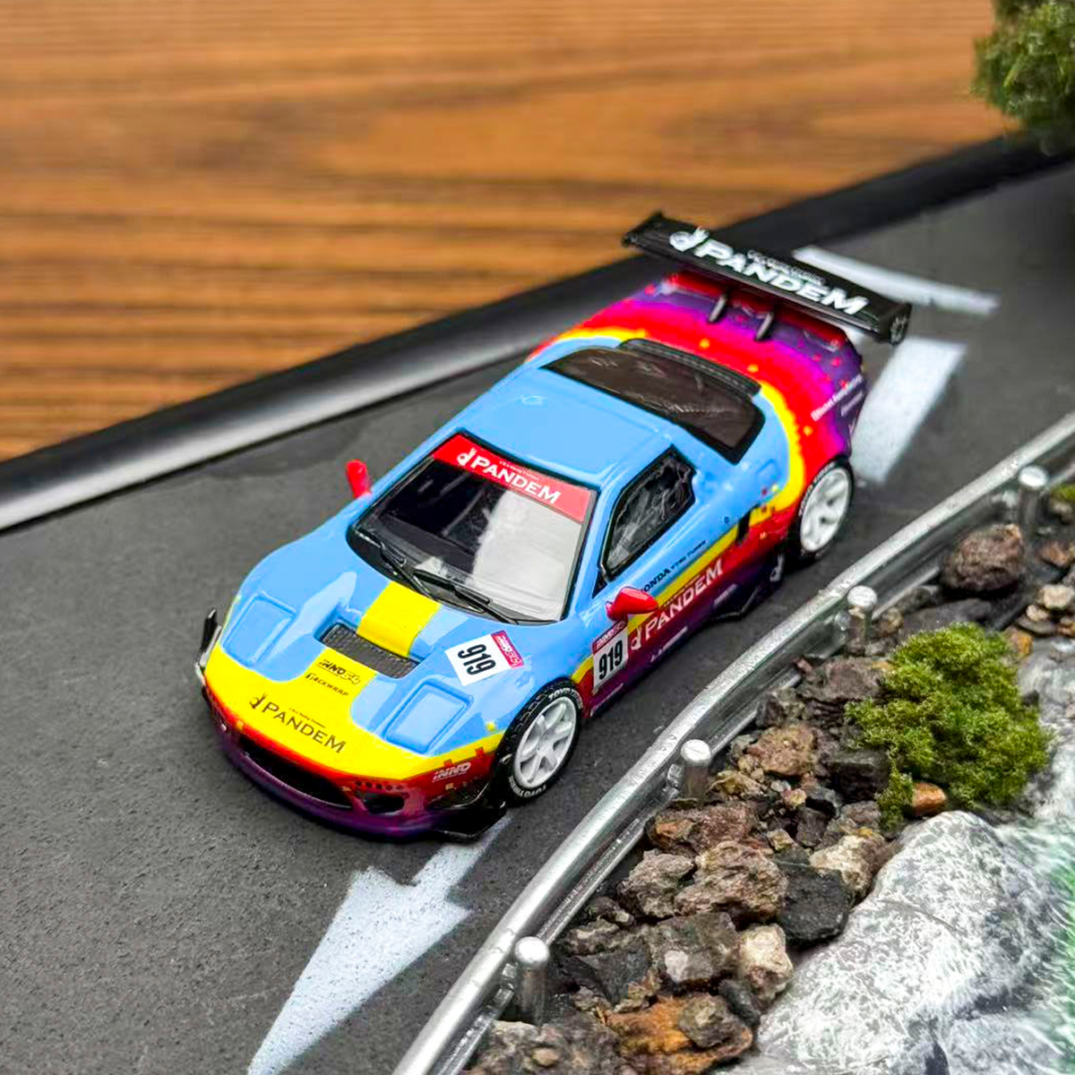 INNO 1:64 丰田GR86 本田NSX 仰望U9 佛山展 合金汽车模型 现货 - 图0