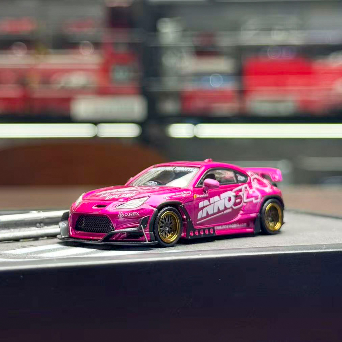 INNO 1:64 丰田GR86 本田NSX 仰望U9 佛山展 合金汽车模型 现货 - 图2