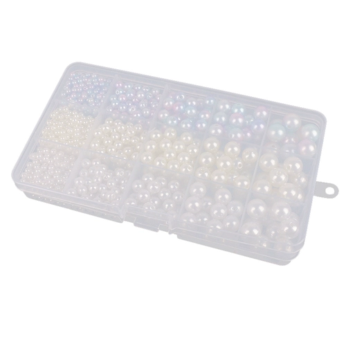 Смешанные бусины с аксессуарами из жемчуга, серьги ручной работы с бусинами, аксессуар для волос, набор материалов, поделки ручной работы