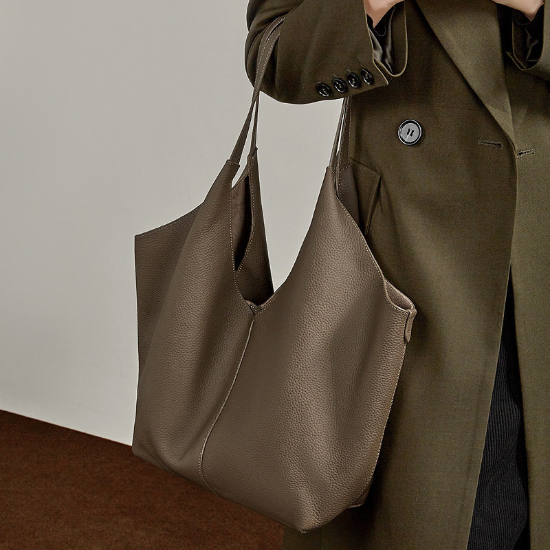 Sheep Pony真皮韩版女包大容量美拉德气质通勤松弛感随性百搭单肩,淘宝优惠券,粉丝福利购,淘宝优惠卷