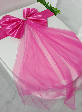 蝴蝶结装饰摆件拉花捆绑花封条