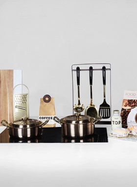 厨具锅具组合套装餐厅砧板咖啡机