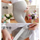 ແມ່ຍິງຖືພາໃນລະດູຮ້ອນ leggings ທີ່ມີ lace ບາງໆ