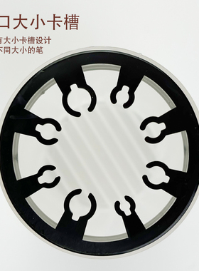 美甲洗笔工具洗笔筒洗笔杯水晶雕花笔彩绘笔清洁洗笔水笔架收纳盒