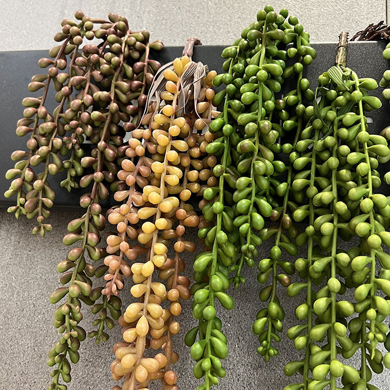 仿真多肉植物情人泪佛珠吊兰手感胶花箱植物墙壁垂吊景观园艺装饰,淘宝优惠券,粉丝福利购,淘宝优惠卷