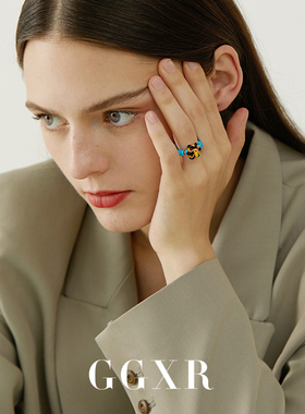 ggxr2022新款缠绕ins食指戒戒指