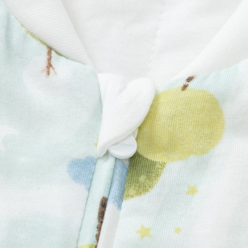 巴拉巴拉婴儿睡袋纯棉分腿空调被防惊跳包裹防踢被新生幼儿满月秋