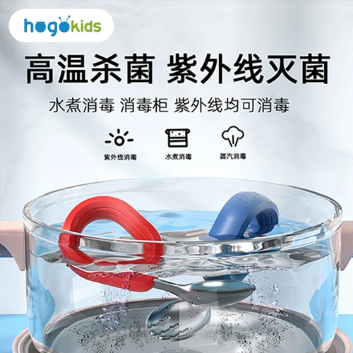 Детская ложка для тренировок из нержавеющей стали, нержавеющая сталь AISI 304