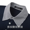 Gxg.jeans men's two-color fake two-piece simple fashionable loose lapel sweatshirt for men spring and autumn hot sale