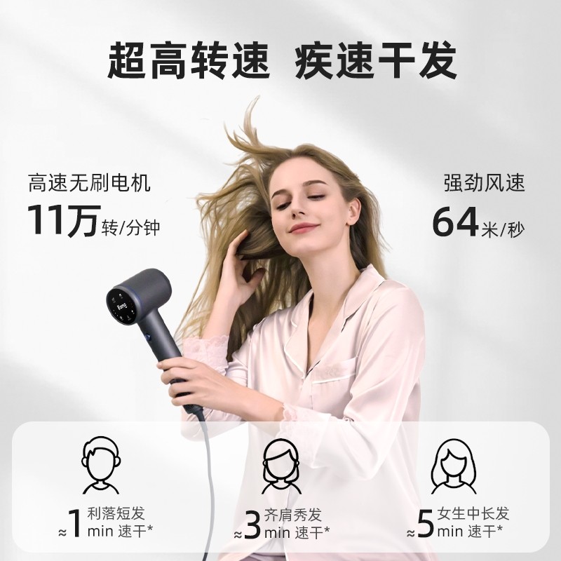 ifong 母婴级负离子护发养发吹风干高速电吹风机家用大风力轻音速,淘宝优惠券,粉丝福利购,淘宝优惠卷