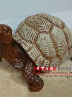 招财陶瓷简约现代风电视柜摆件