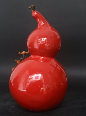 石湾公仔陶瓷福禄寿全摆件老人生日礼品大寿星送老人长辈客厅摆设