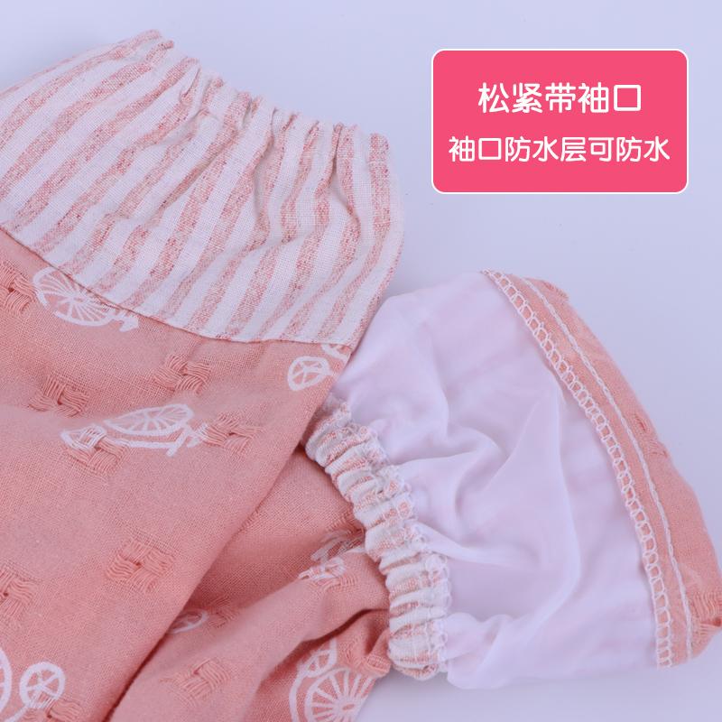 Kasikaqi cotton and linen sleeve waterproof coveralls