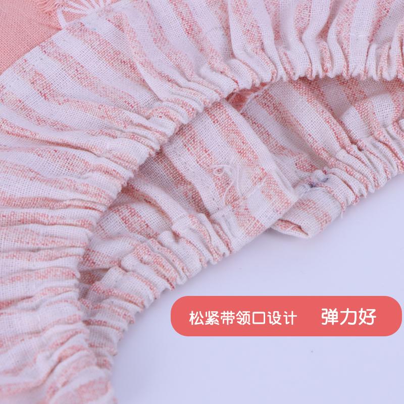 Kasikaqi cotton and linen sleeve waterproof coveralls