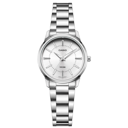 卡西欧(CASIO)女表时尚优雅简约指针防水复古石英表LTP-1241D-4A - 图0