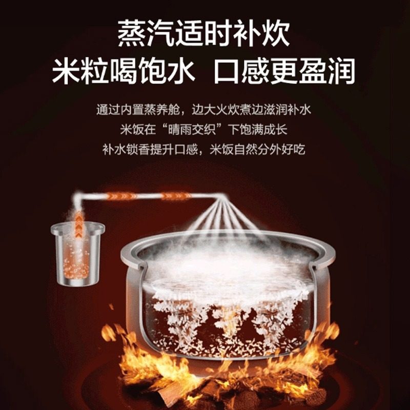 苏泊尔SF40Q51旋焰釜IH电饭煲4L家用多功能远红外蒸汽电饭锅3-7人,淘宝优惠券,粉丝福利购,淘宝优惠卷
