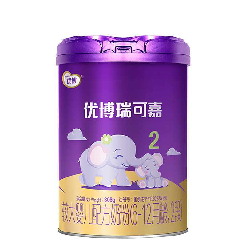 【咨询惊喜】圣元优博2段圣元优博瑞可嘉二段婴幼儿奶粉808g旗舰_虎窝淘