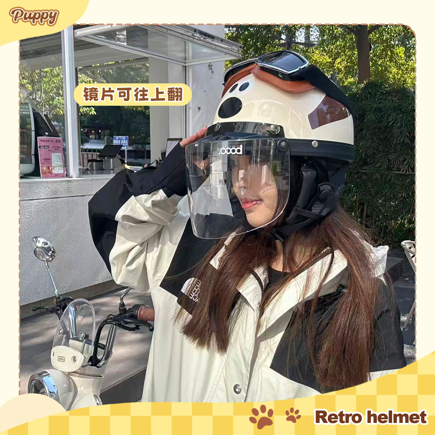 3c certified dog helmet half helmet electric vehicle safety helmet