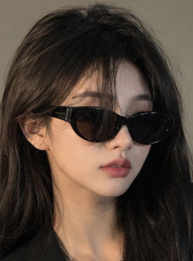 Jennie同款防紫外线猫眼墨镜