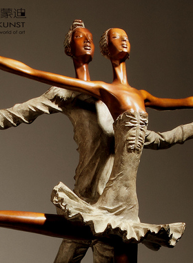 阿斯蒙迪名家章华芭蕾青铜摆件