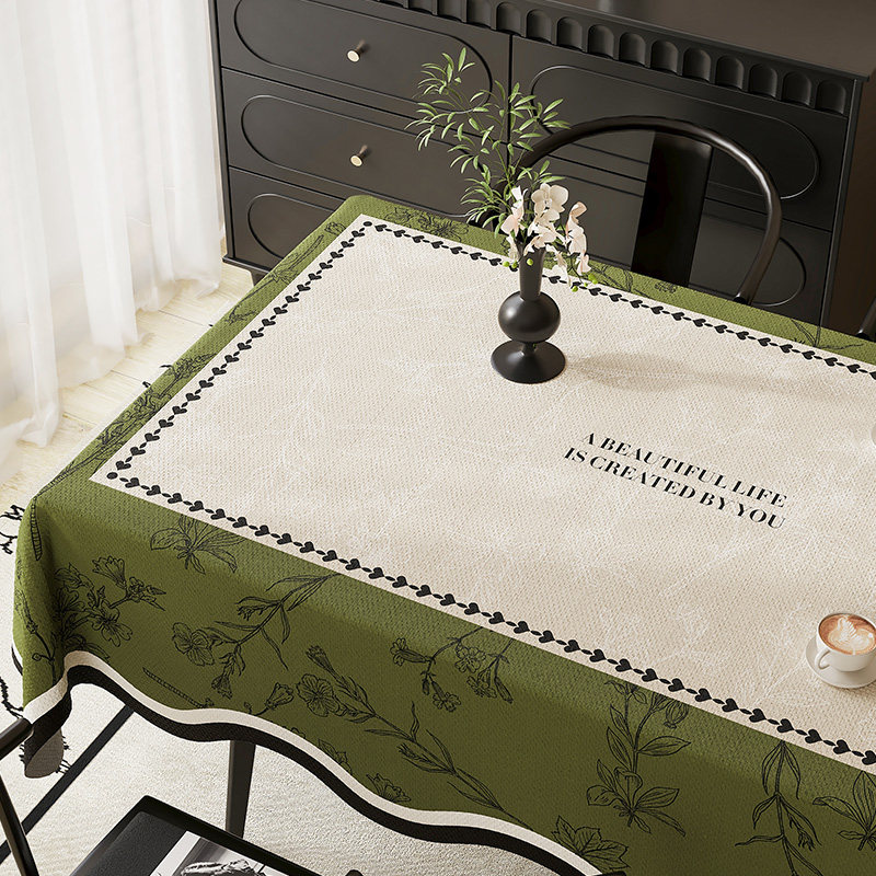美式复古桌布防水防油免洗轻奢高级感餐桌垫盖巾异形客厅茶几台布,淘宝优惠券,粉丝福利购,淘宝优惠卷