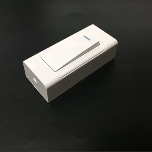 明装一开单控开关明线一位单开单联1开床头中途开关墙壁插座开关 - 图3